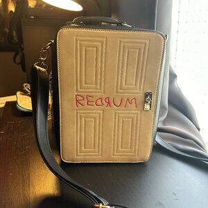 Backstitch Bruja Shining RedRum Murder Purse